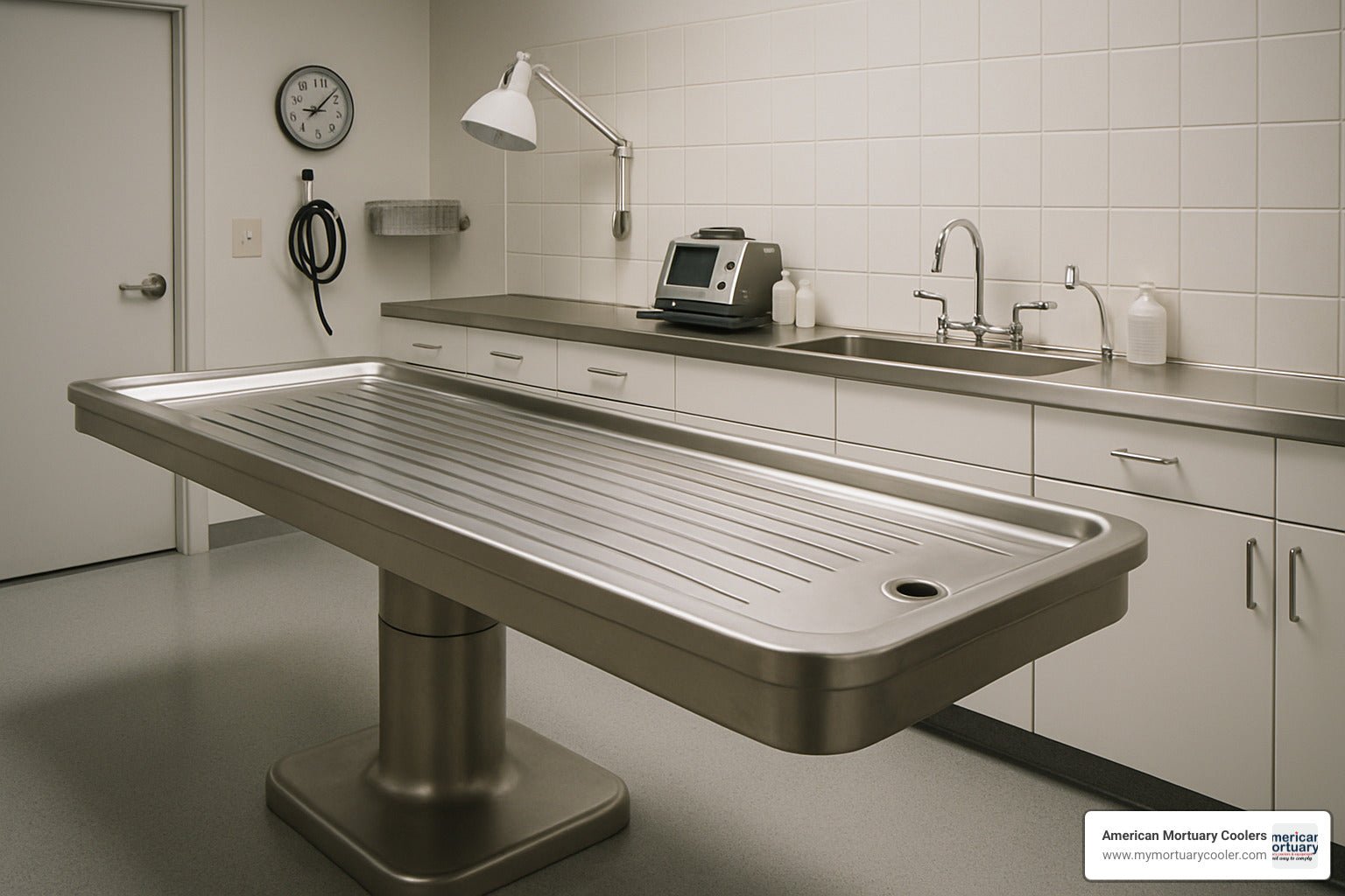 Ultimate Checklist for Buying an Embalming Table for Sale - American Mortuary Coolers & Equipments Ultimate Checklist for Buying an Embalming Table for Sale - American Mortuary Coolers & Equipments
